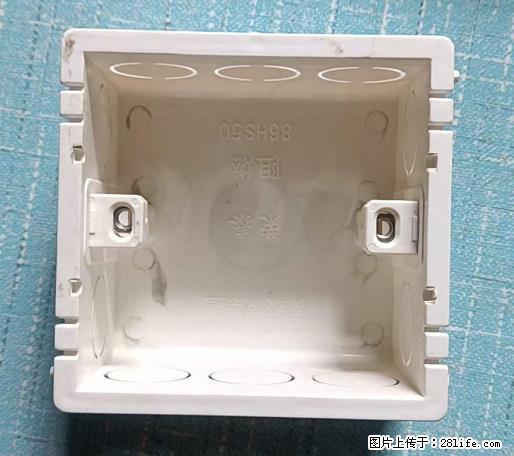 桂林荣泰吹塑、注塑【厂家直销】PVC阴燃电工配件,精品86底盒 - 家居生活 - 吉安生活社区 - 吉安28生活网 ja.28life.com